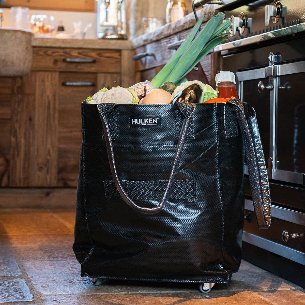HULKEN ORIGINAL - bag on wheels for grocery- Hulken 